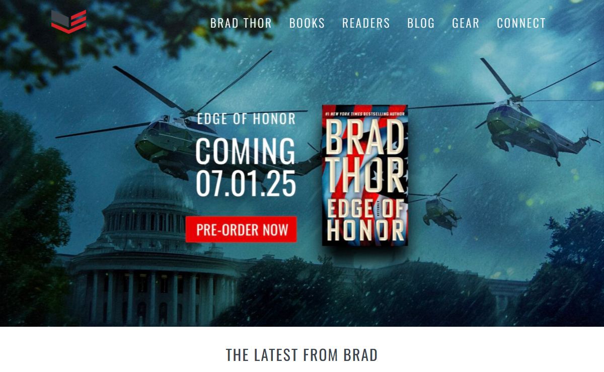 Brad Thor | #1 New York Times Bestselling Author