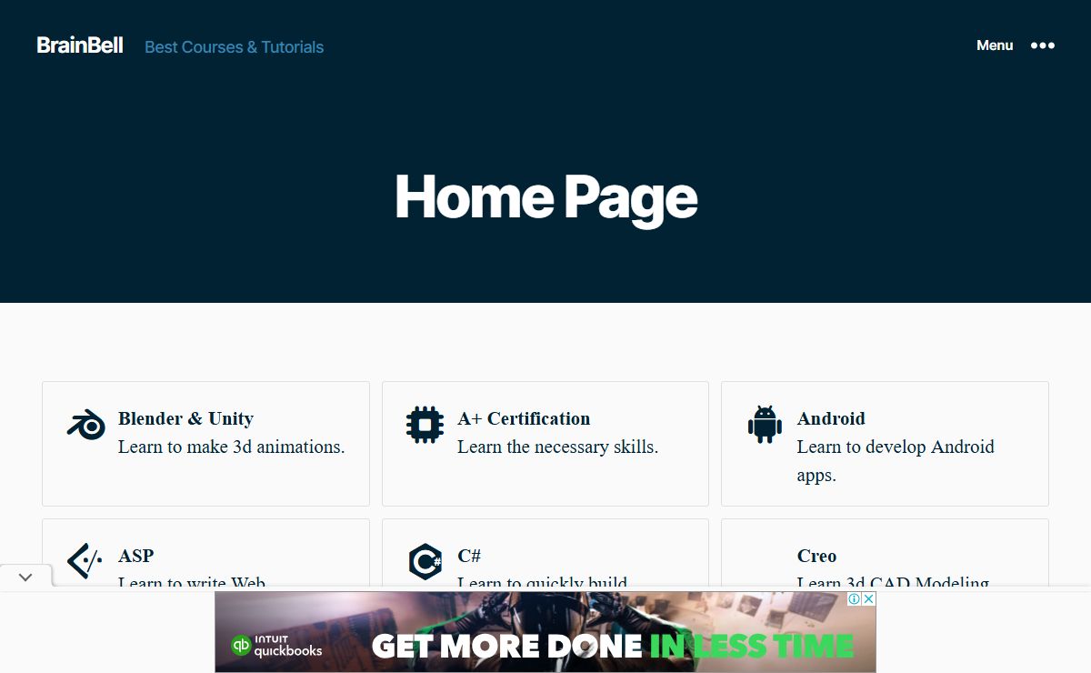 BrainBell – Best Courses & Tutorials