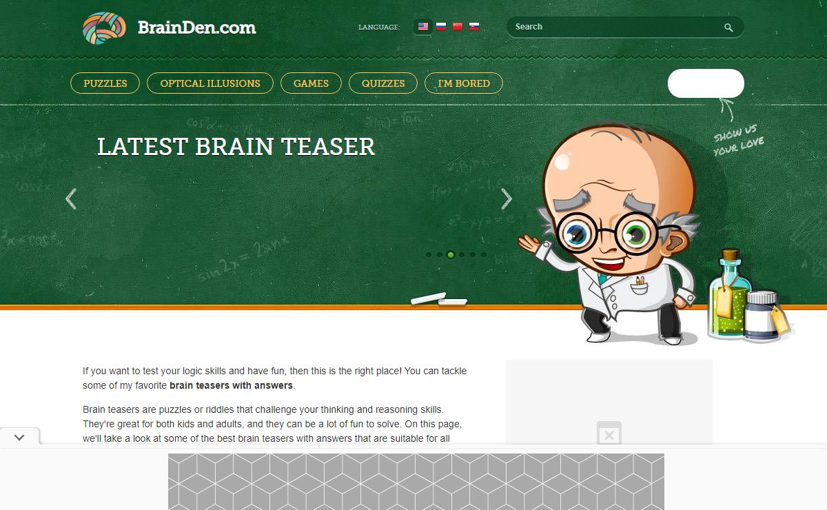 Brain Teasers with Answers