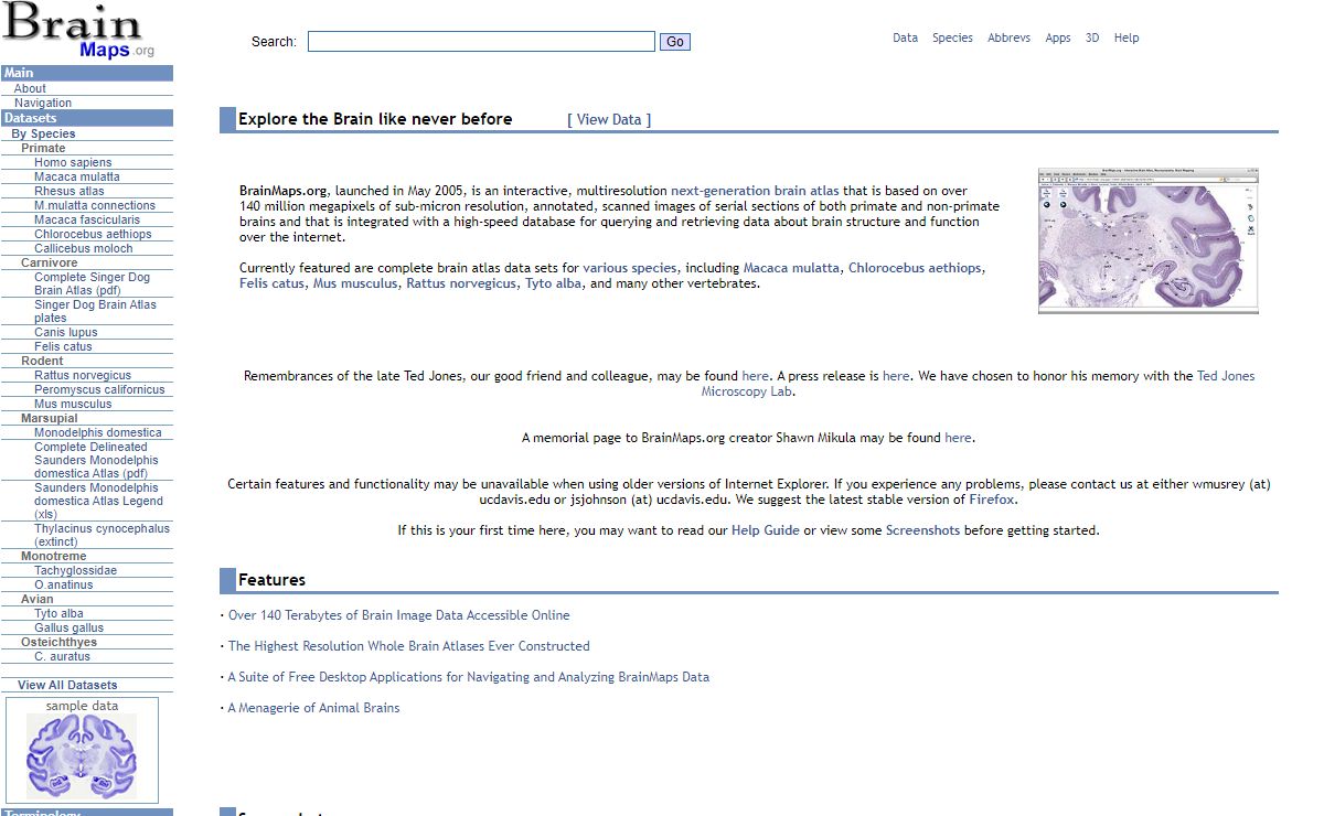 BRAINMAPS.ORG - BRAIN ATLAS, BRAIN MAPS, BRAIN STRUCTURE, NEUROINFORMATICS, BRAIN, STEREOTAXIC ATLAS, NEUROSCIENCE