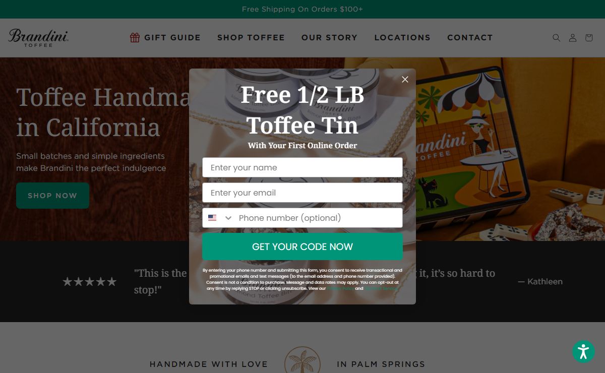 Brandini Toffee