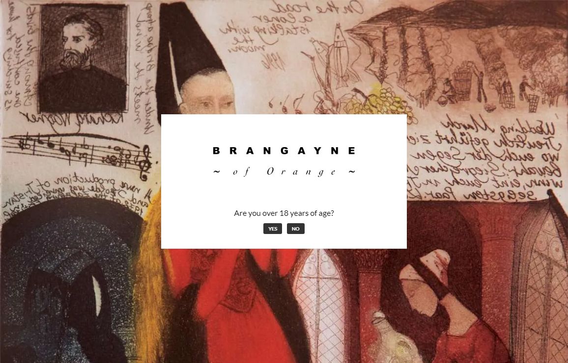 Age Verification - Brangayne of Orange