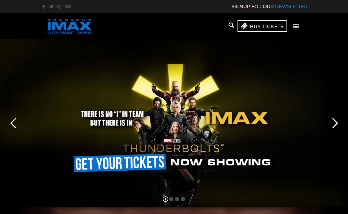 Branson IMAX Entertainment Complex | #1 Branson Cinema and More!