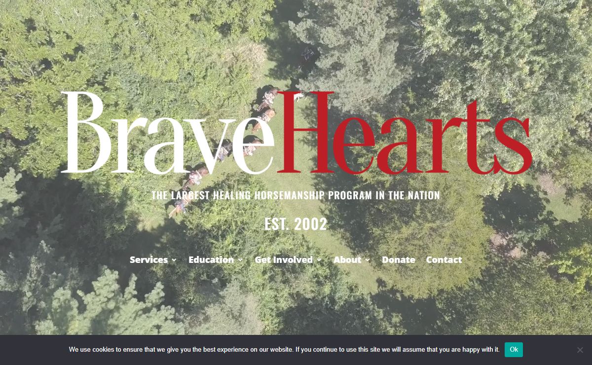 BraveHearts | The Largest Healing Horsemanship Program in the Nation