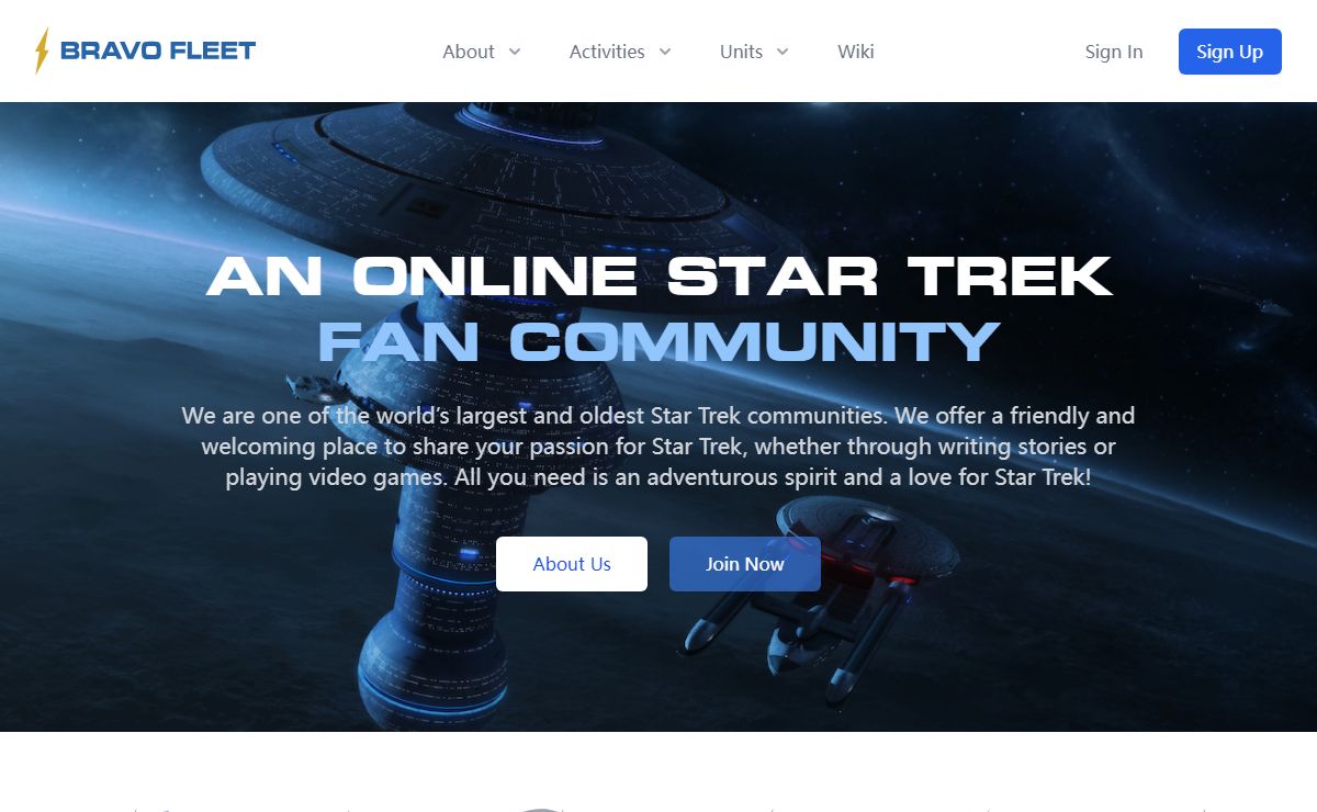 Bravo Fleet - Star Trek Fan Community