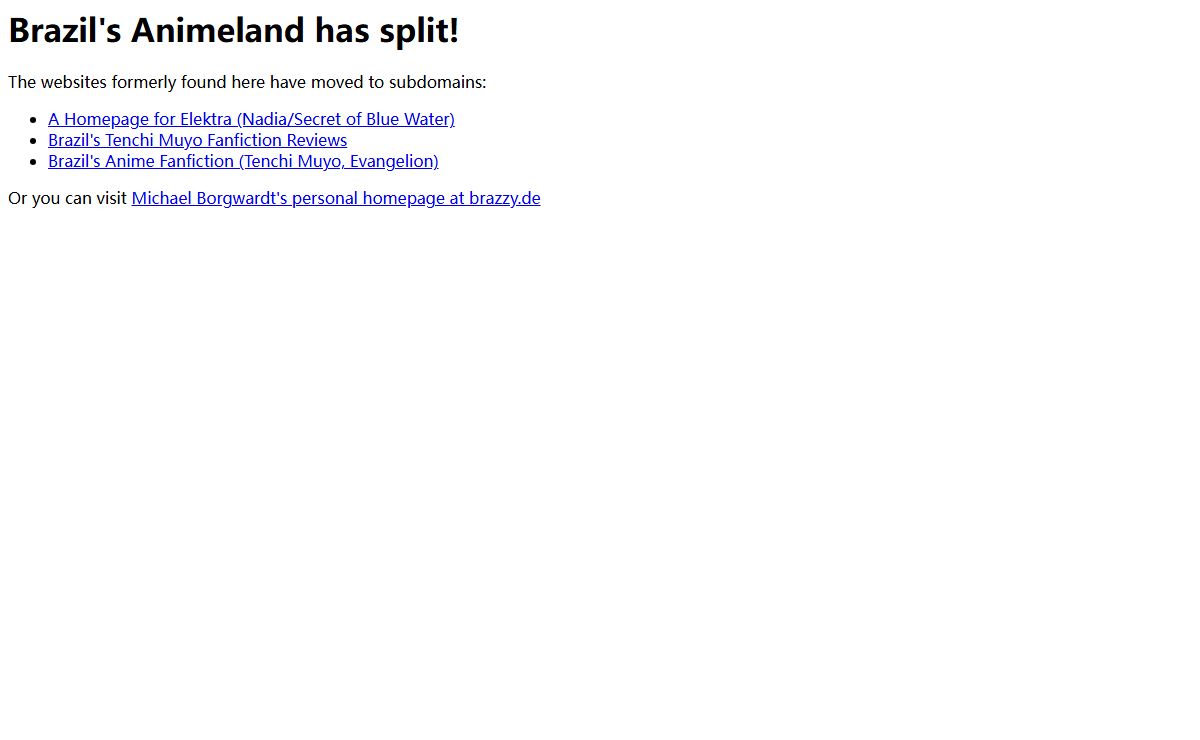 Brazil's Animeland has split!