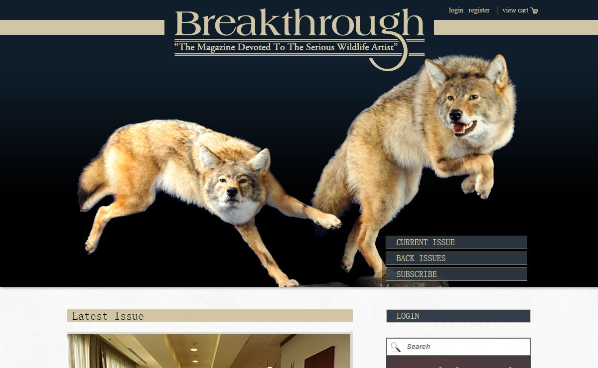 Breakthrough Magazine | Taxidermy's Leading Magazine