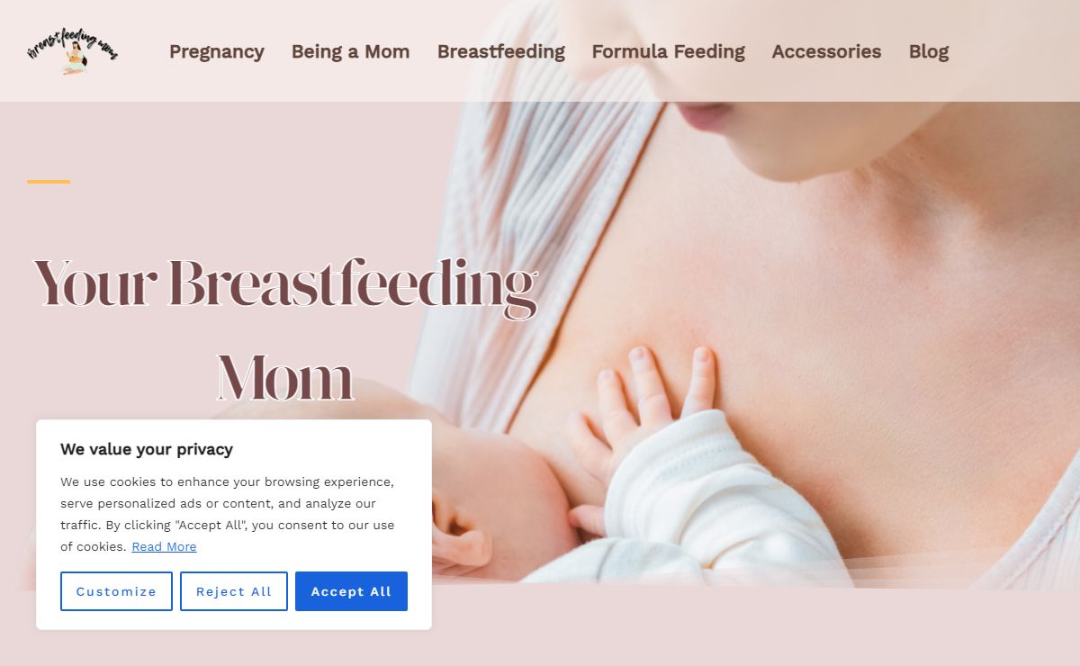 Breastfeeding Mom - Your Safe Place Online