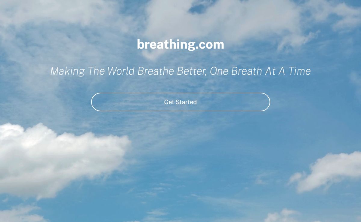 breathing.com – Making the world breathe better, one breath at a time