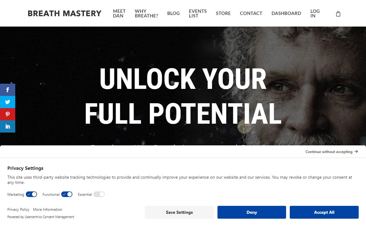 Unlock Your Full Potential with Breathwork.