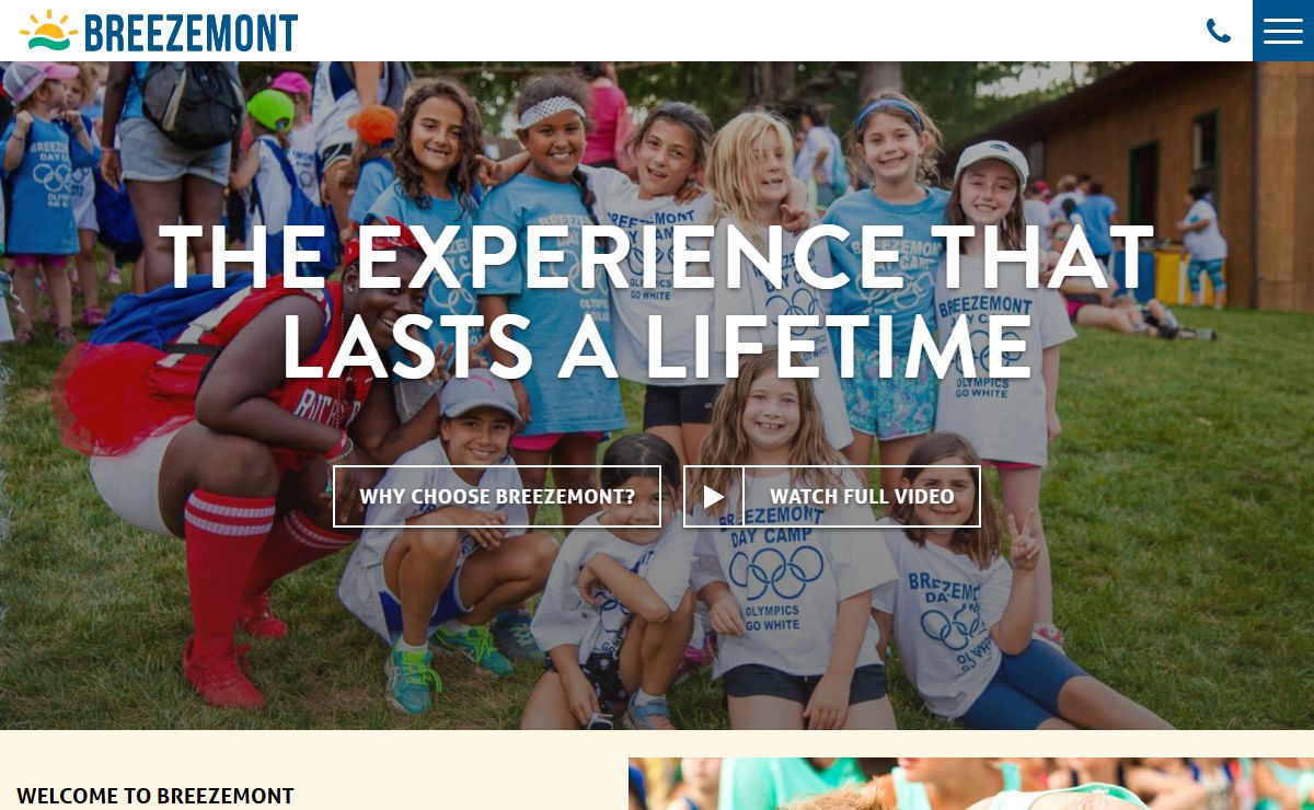 The Experience that Lasts a Lifetime - Breezemont Day Camp