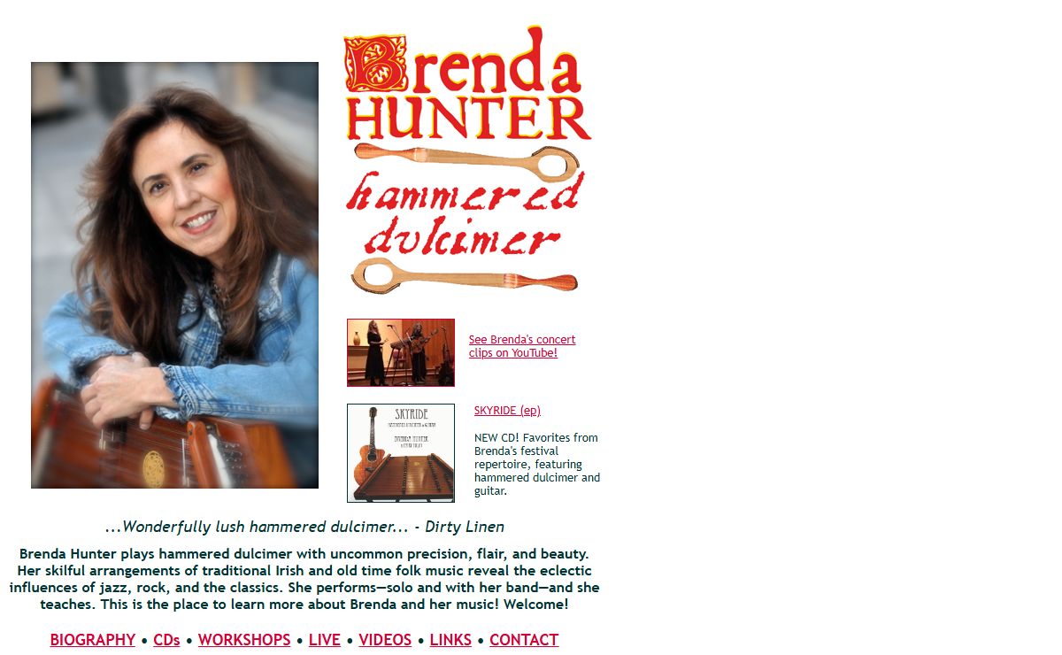 Brenda Hunter, musician!