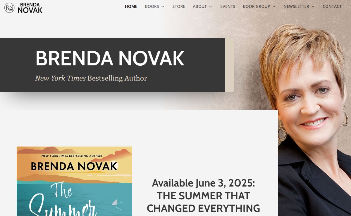 Brenda Novak | NYT & USA Today Bestselling Author