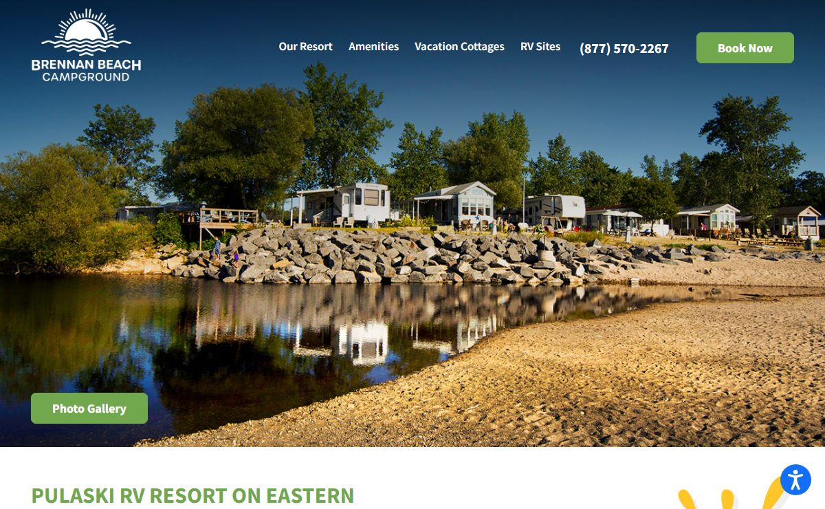 Brennan Beach RV Resort | Destination Campground in Pulaski, New York near Lake Ontario