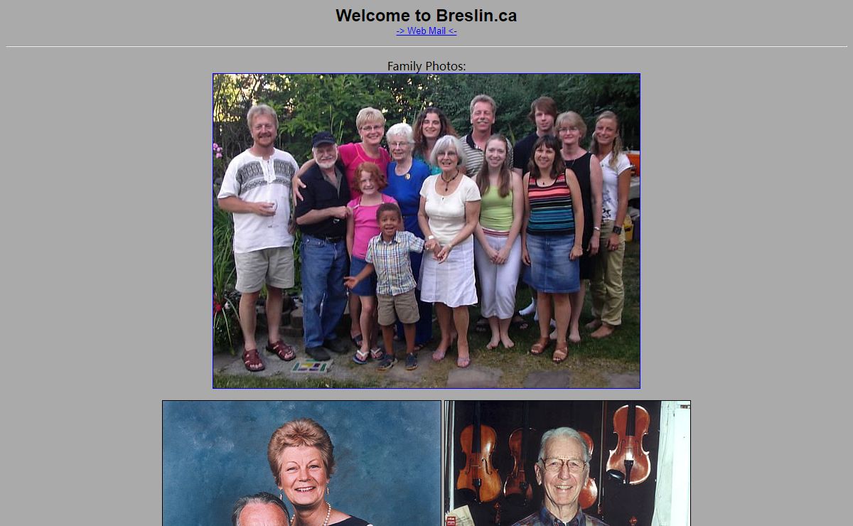 Welcome to Breslin.ca