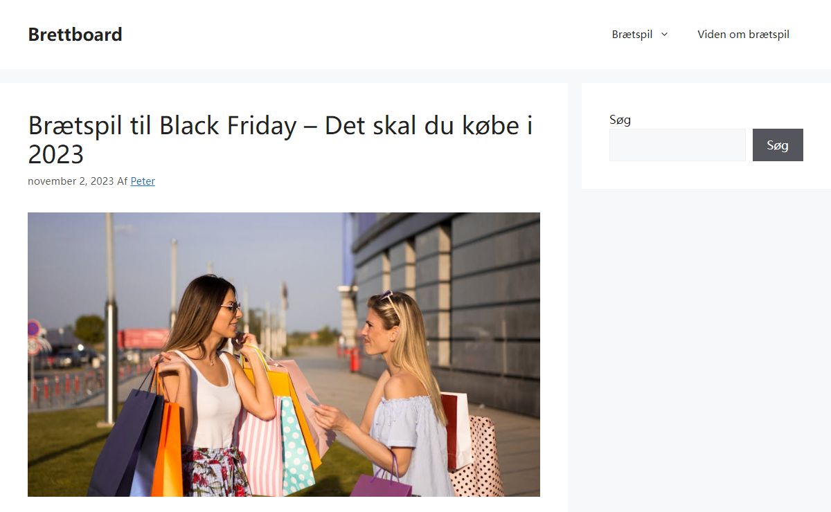 Brettboard - Alt indenfor spil