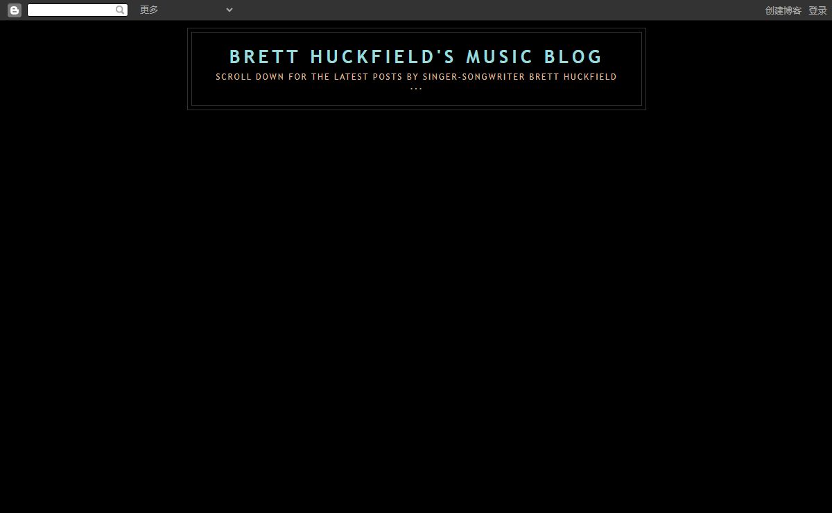 Brett Huckfield's Music Blog