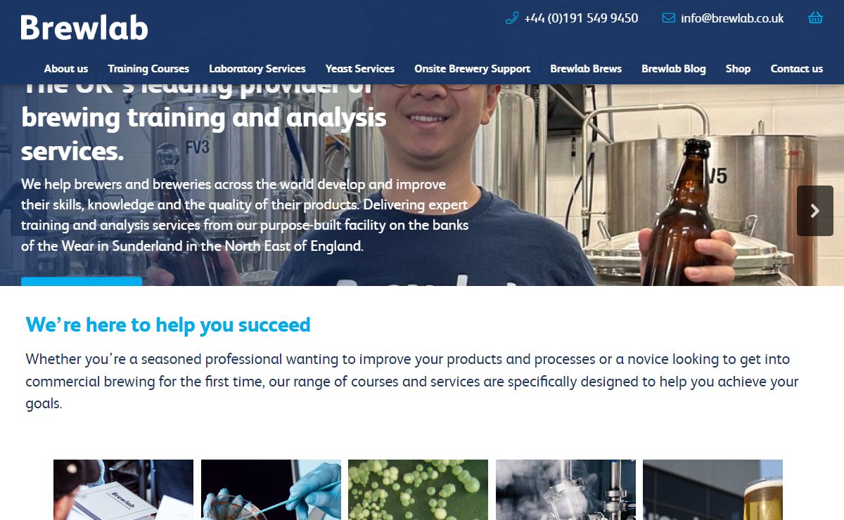 Brewlab - Brewing Courses, Training & Analysis in the UK