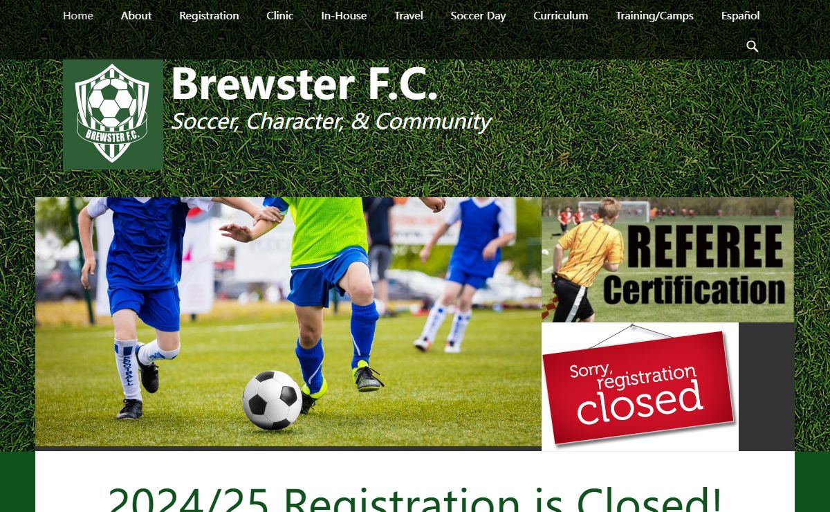 Brewster F.C. – Soccer, Character, & Community