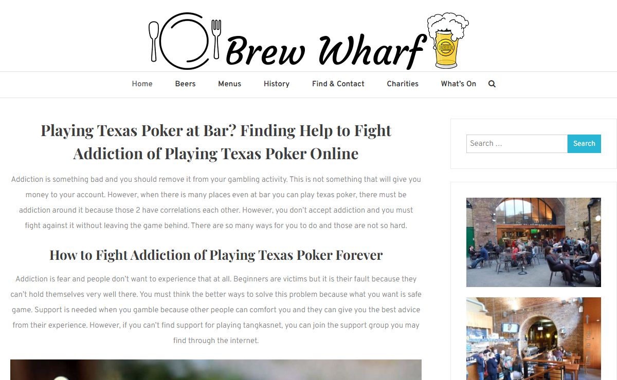 Tangkasnet - Playing Texas Poker - Fight Addiction of Gambling