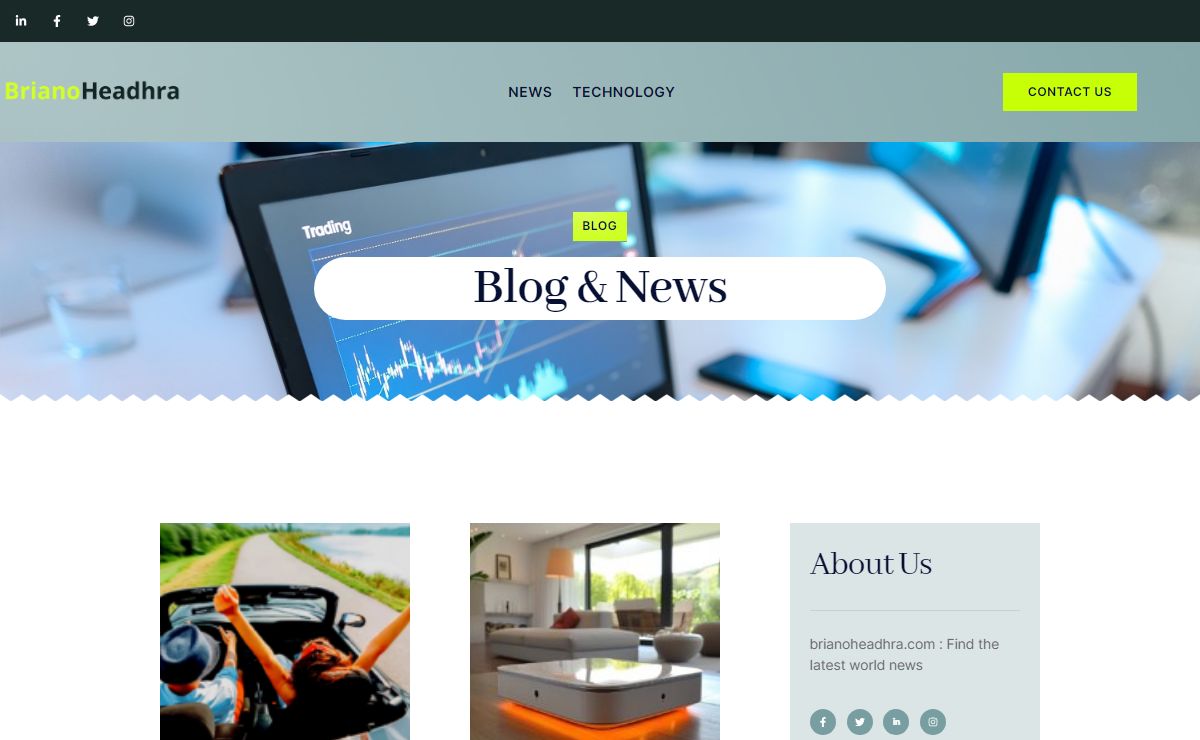 brianoheadhra.com - Latest news