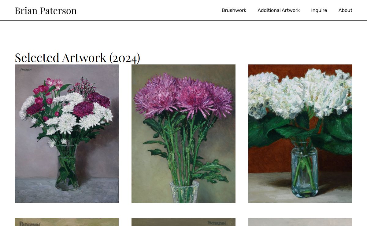 Brian Paterson | Painter/Sculptor