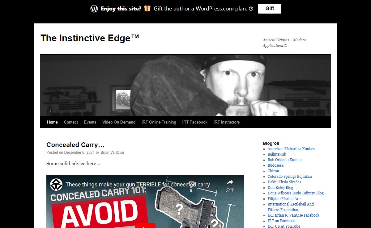 The Instinctive Edge™ | Ancient Origins – Modern Applications©