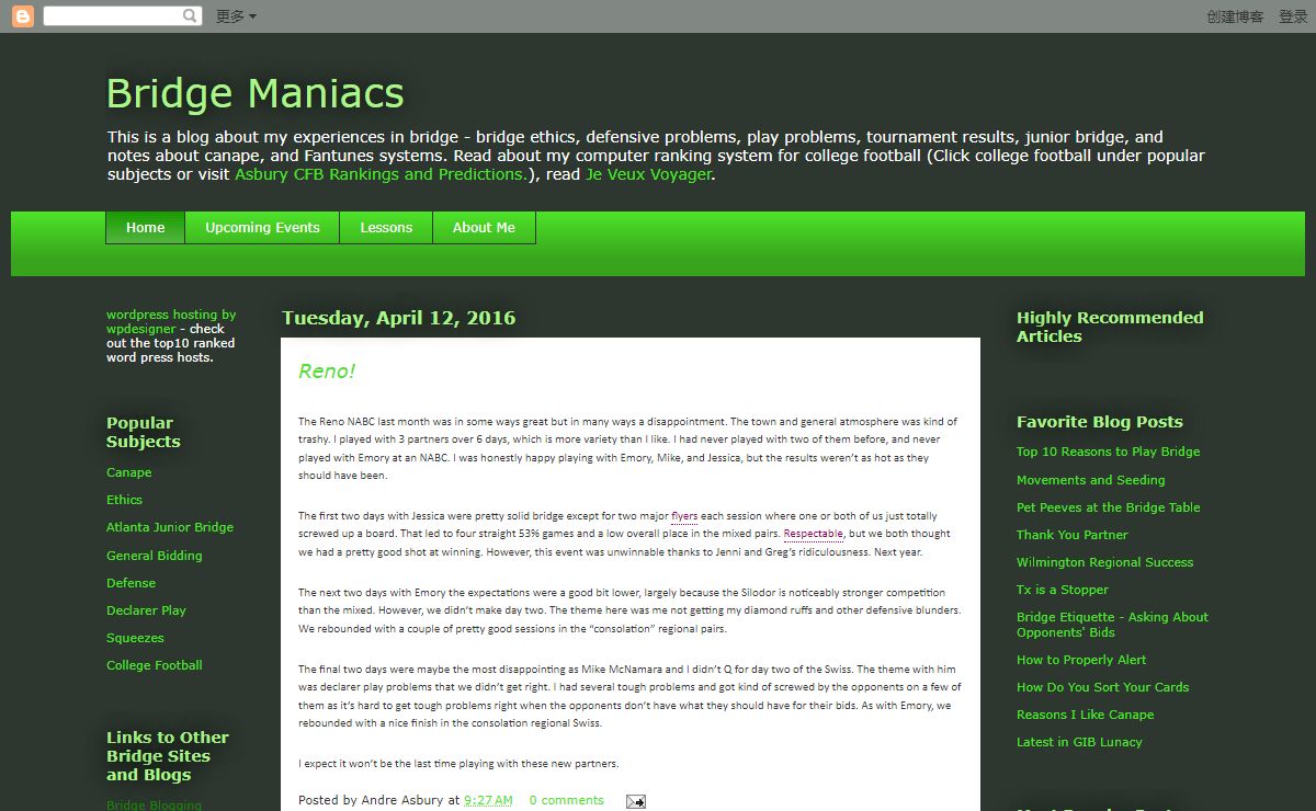 Bridge Maniacs