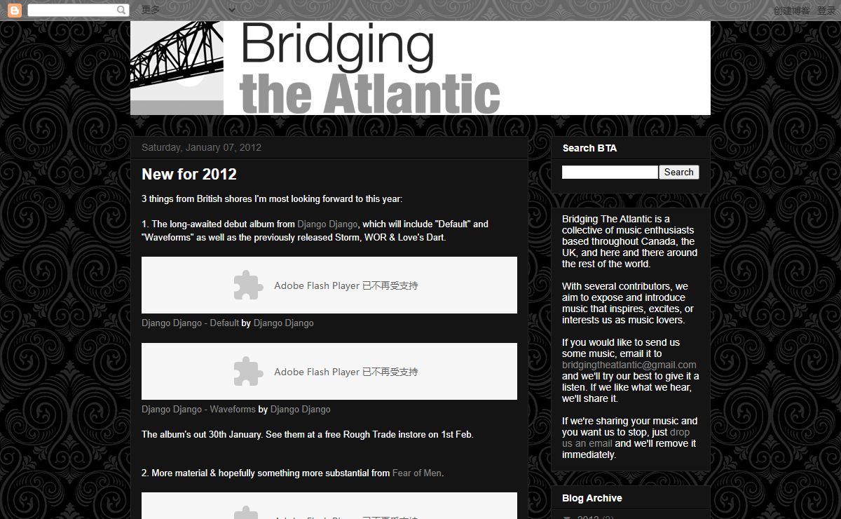 Bridging the Atlantic