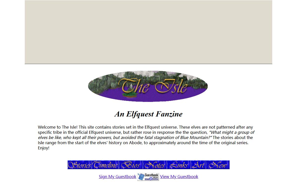 The Isle: An Elfquest Fanzine