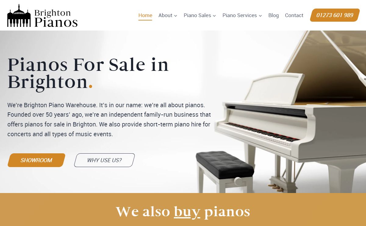 Fabulous Pianos for Sale in Brighton - Brighton Piano Warehouse