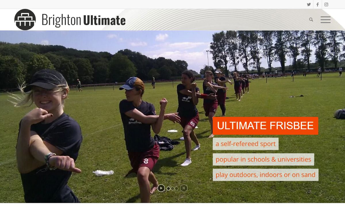 Brighton Ultimate Frisbee – Supporting the development of Ultimate Frisbee in Brighton & Hove