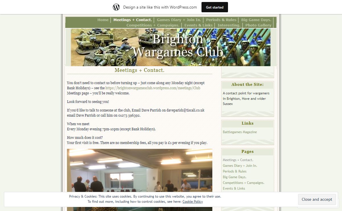 Brighton Wargames Club | A contact point for wargamers in Brighton, Hove and wider Sussex