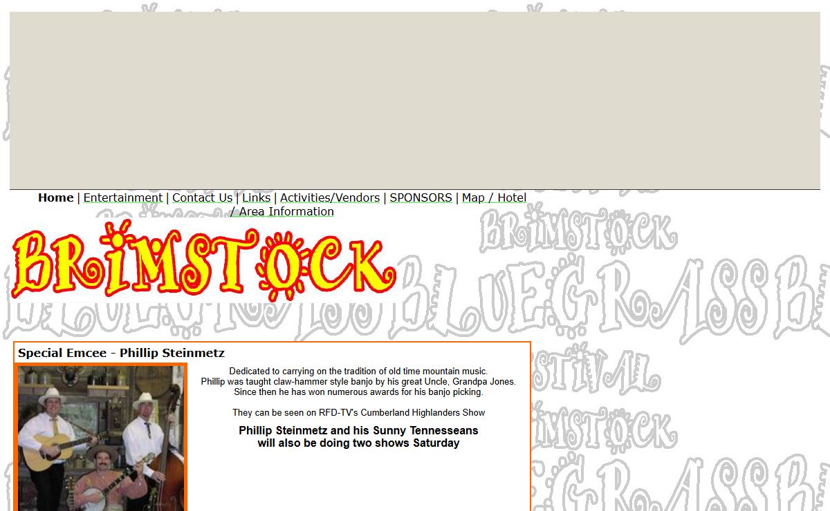 BRIMSTOCK Bluegrass Festival 2009