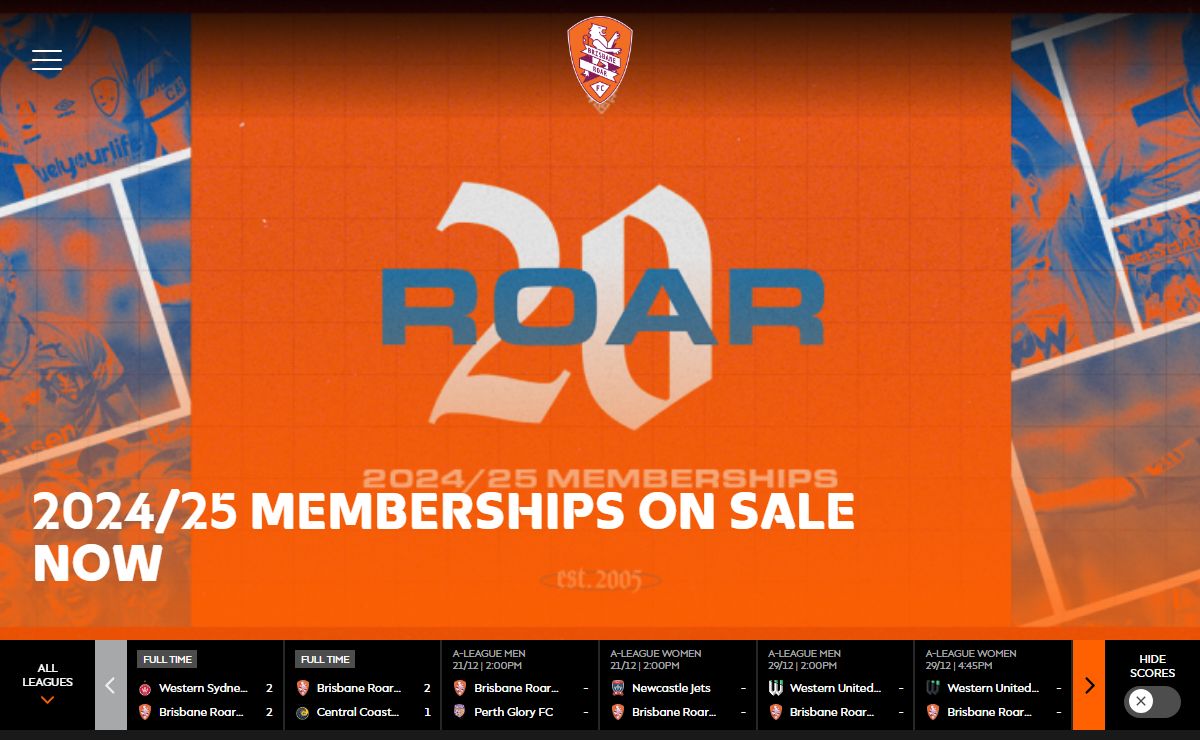 Home - Brisbane Roar