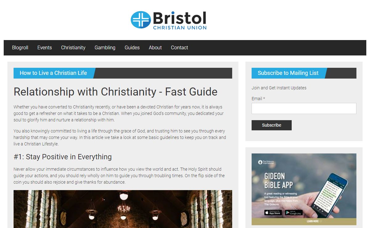 Christian Life - Fast Guide - How to live a proper Christian life?