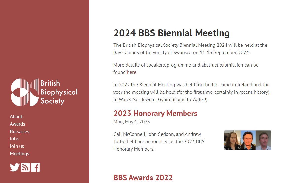 British Biophysical Society