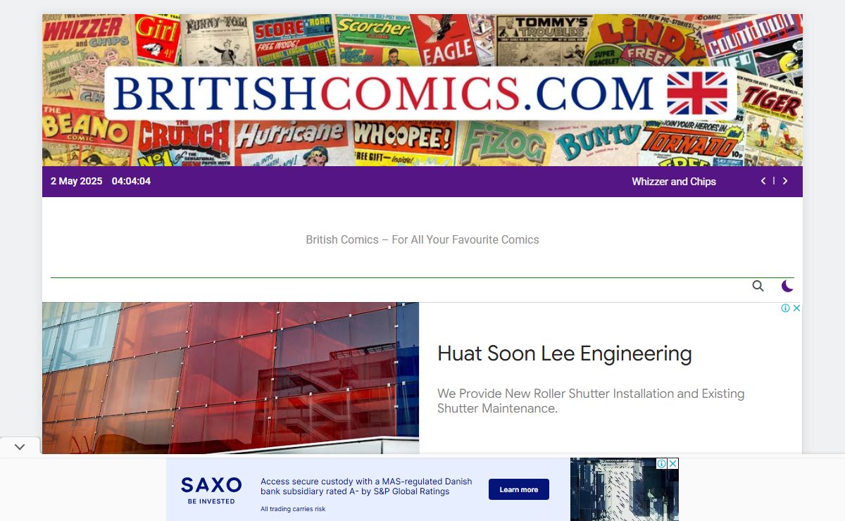 British Comics - British Comics - For all your favourite comics