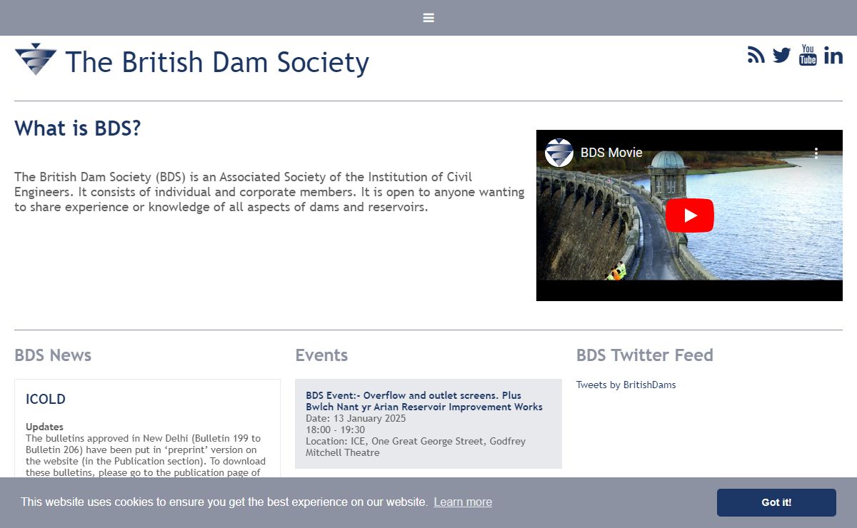 The British Dam Society (BDS)
