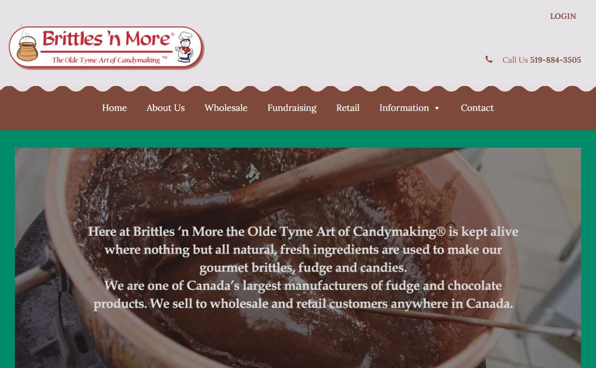 Fudge and brittles by Brittles 'n More. Quality gourmet fudge sold to retailers across Canada – Wholesale fudge, brittles, beernuts, Turkish delights and more gourmet candies. Homemade and sold direct to Canadian retailers.