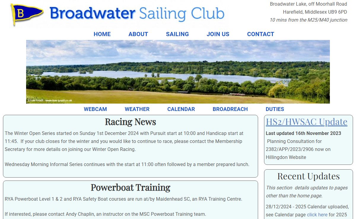 Broadwater Sailing Club