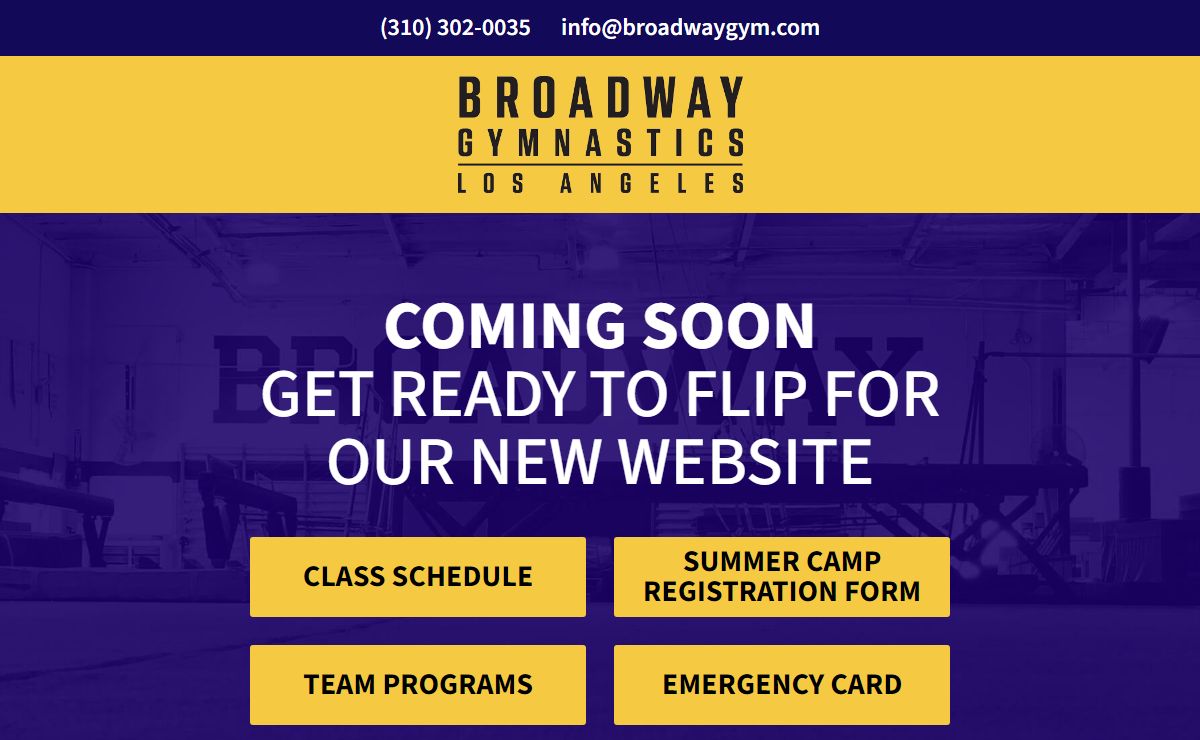 Broadway Gymnastic School – Helping Children Grow