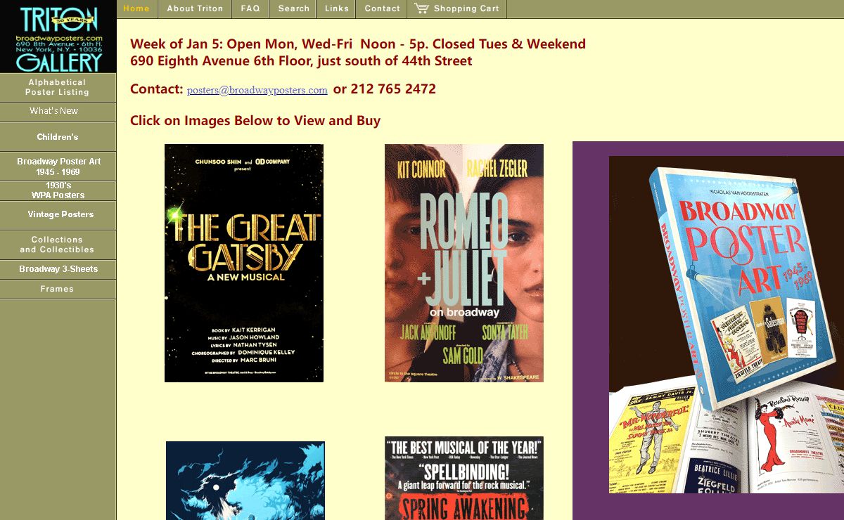 Broadway Posters | Home