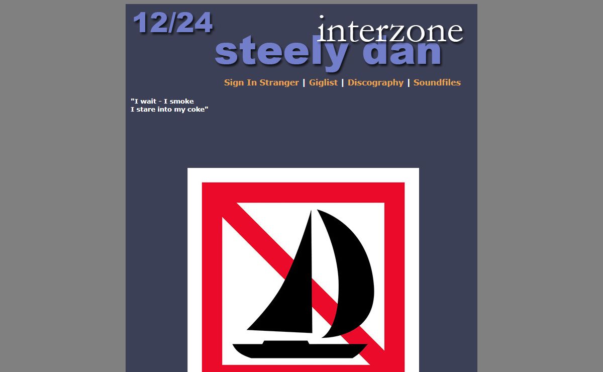 Steely Dan Interzone 12/2024