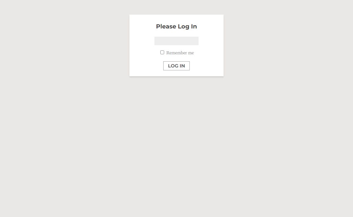 Log In