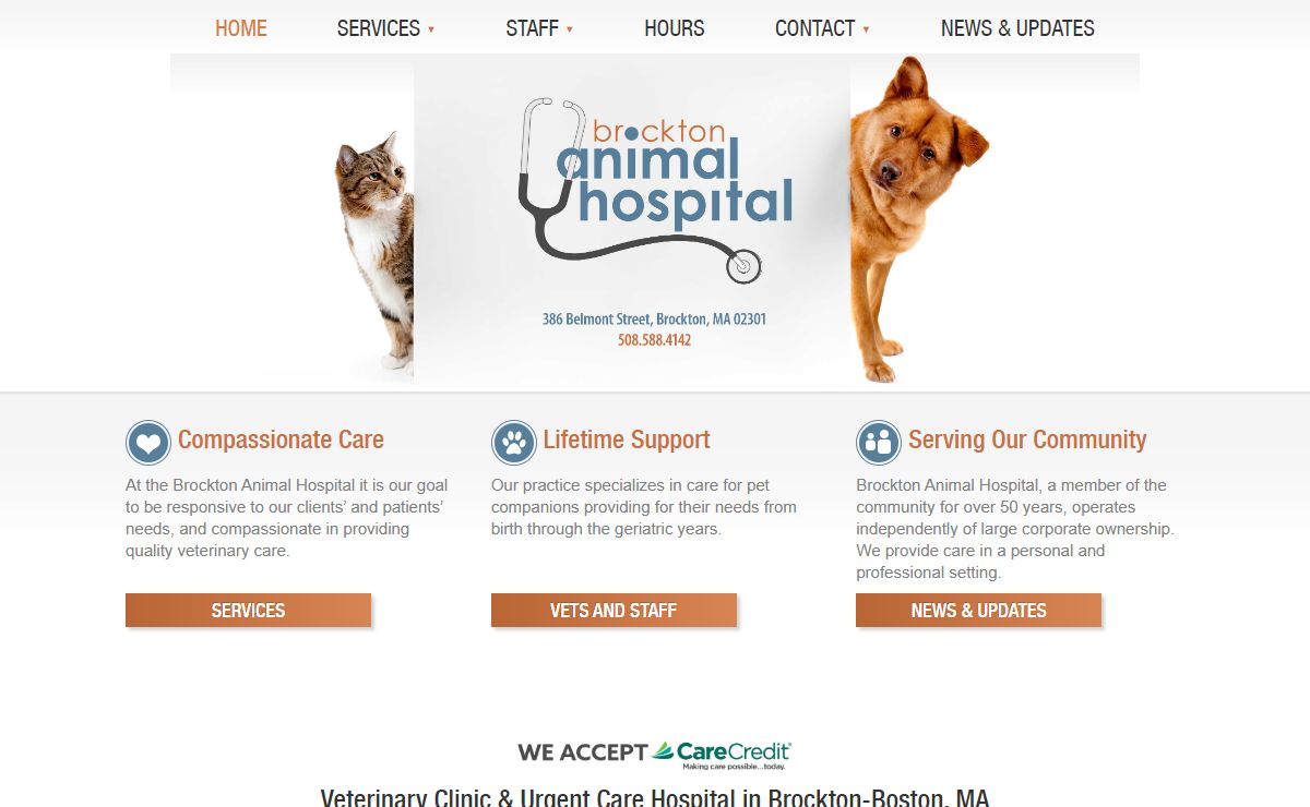Home | Brockton Animal Hospital