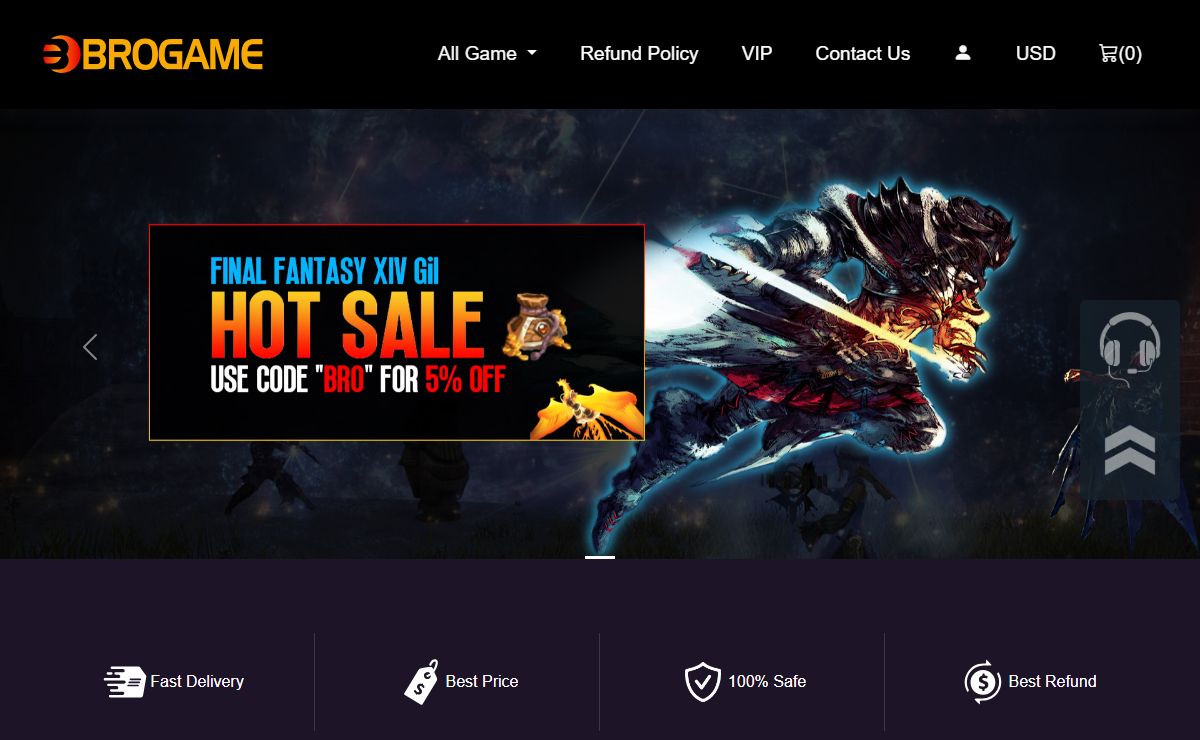 Brogame - OSRS Gold, ESO Gold, RS Gold, FFXIV Gil - Buy Safe, Fast, & Guaranteed