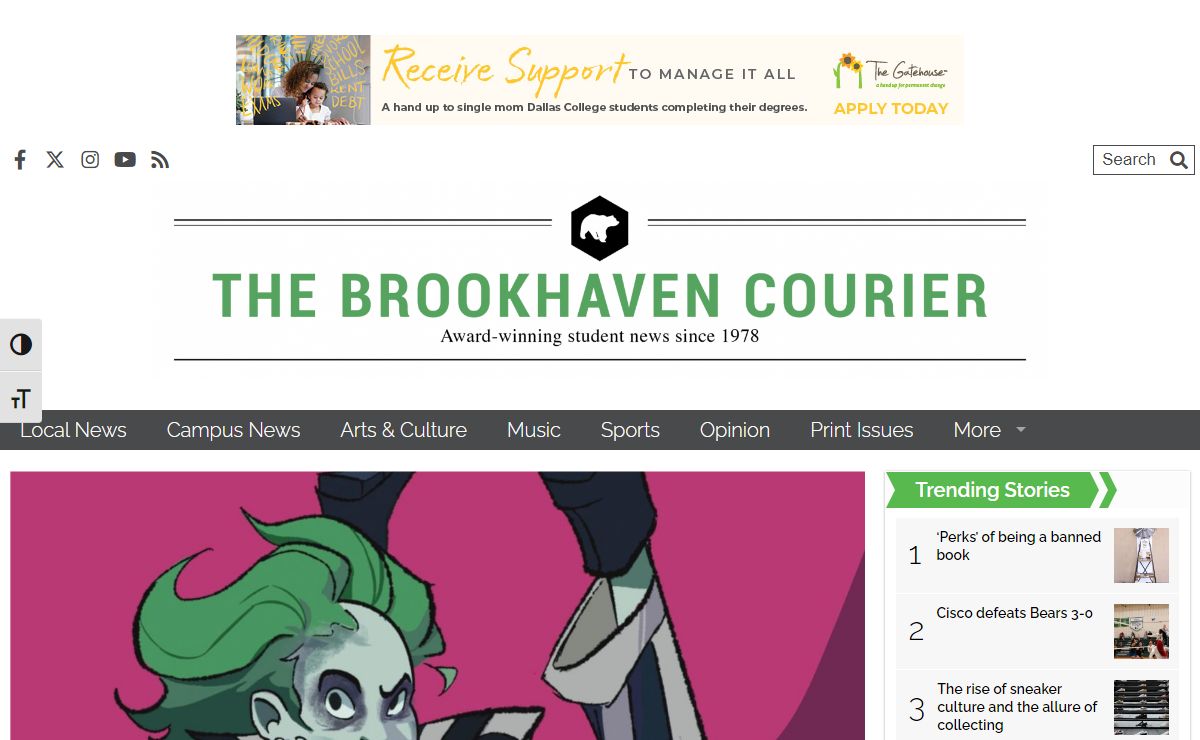 The Brookhaven Courier – Award-winning student news since 1978