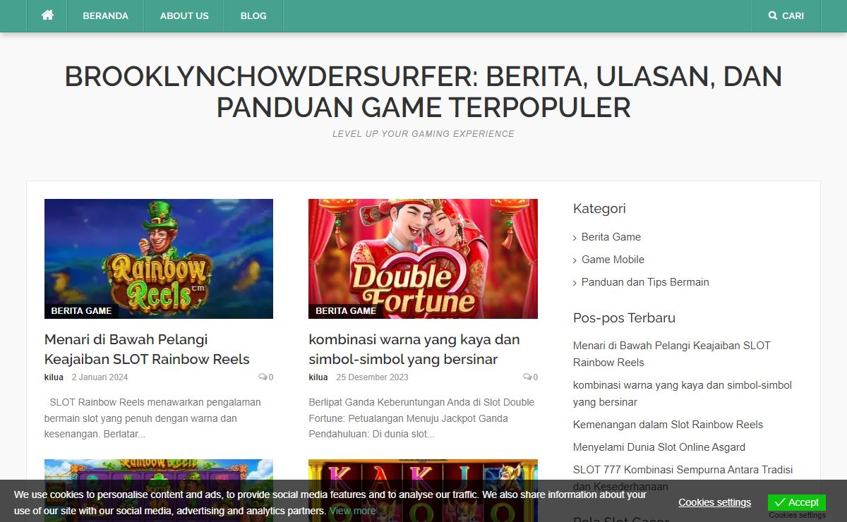 BrooklynChowderSurfer: Berita, Ulasan, dan Panduan Game Terpopuler
