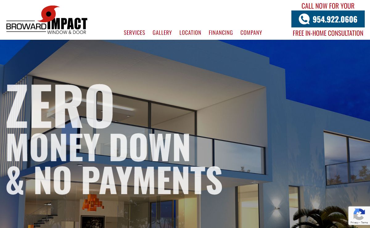 Home | 954-922-0606 | Broward Impact Window & Door